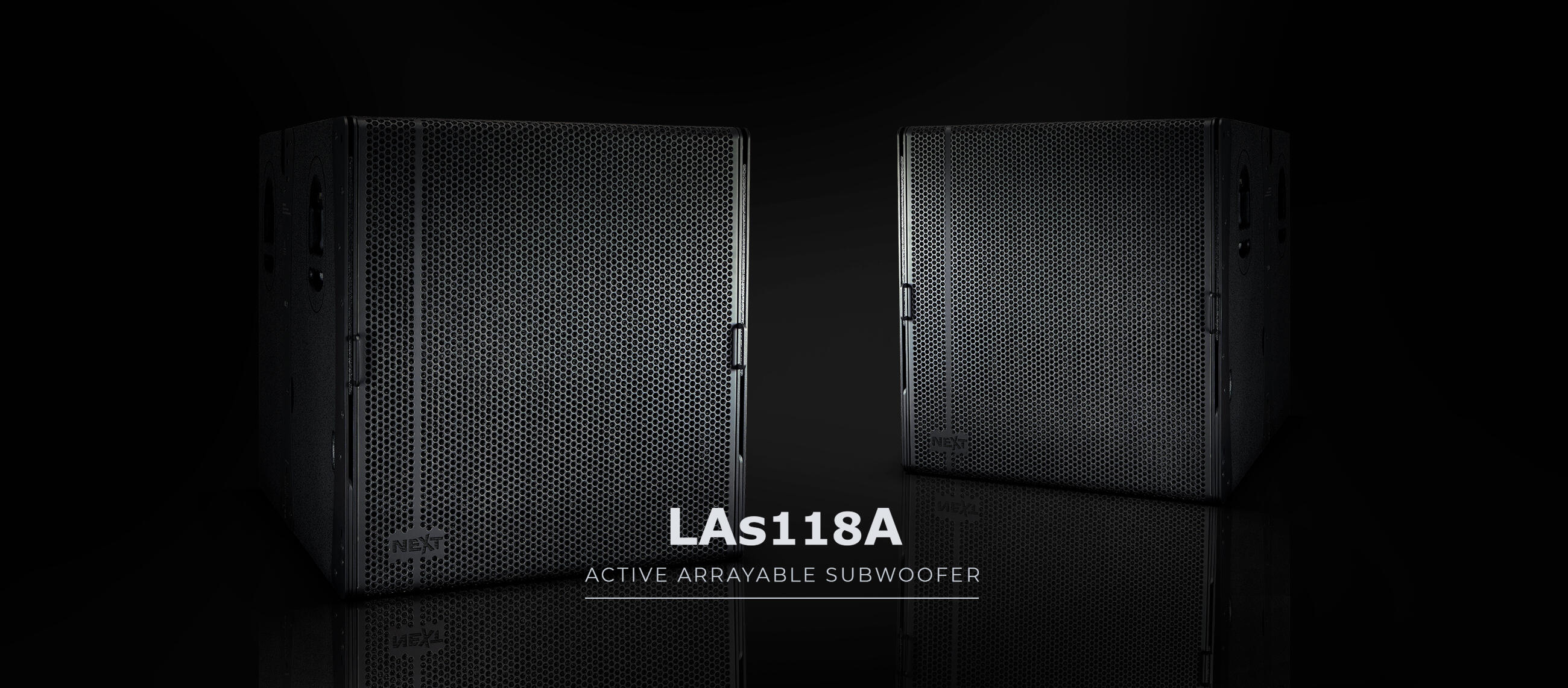 NEXT-Audiocom-LAs118A-Banner