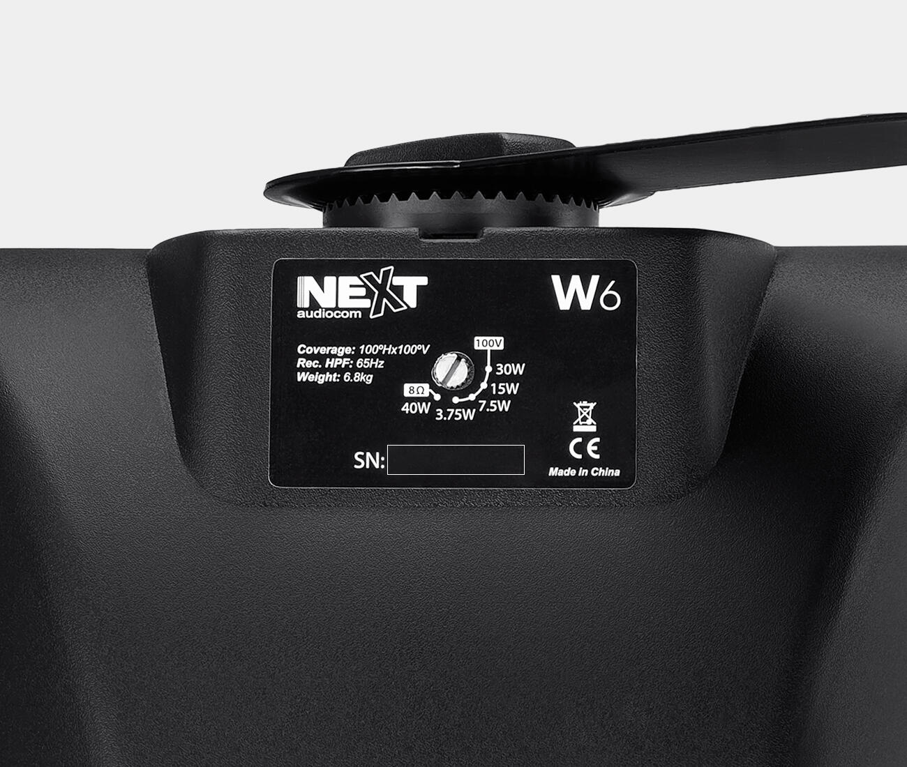 NEXT-Audiocom-W6-details
